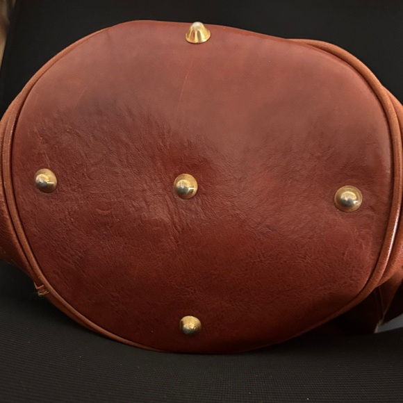 Marino Orlandi Leather Bucket Bag - Picture 8 of 8